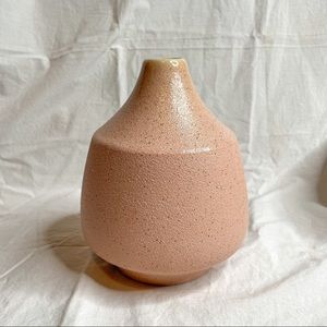 STONEWARE Vase with Sand Finish - Bloomingville